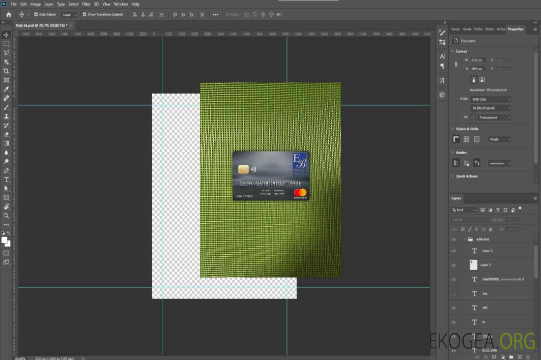 Comores Exim bank mastercard photolook recto template Comores Exim bank mastercard photolook recto template
